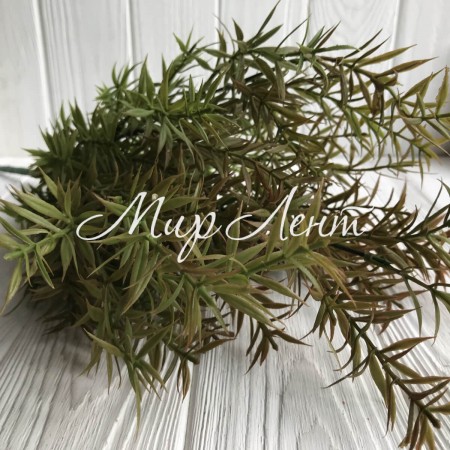 Ветка багульника, 50 см, бордово-зеленый, шт.