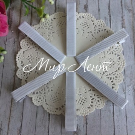 Крокодил в Репс, 5,5 см, білий, упаковка 100 шт.