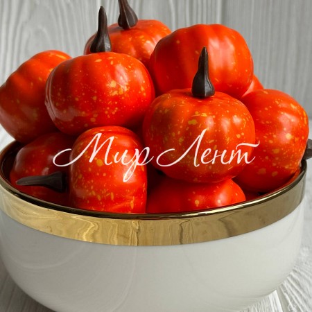 Гарбуз, 4,5 см, помаранчевий, упаковка 100 шт.